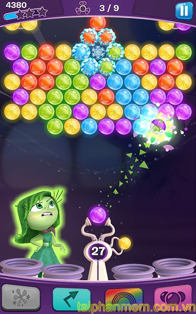 Inside Out Thought Bubbles Game bắn bóng tư duy cho Android